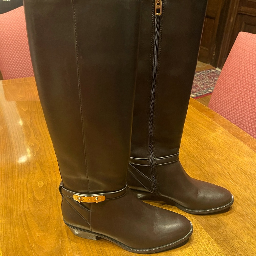 Coach Leather Boots